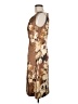 Talbots Print Brown Casual Dress Size 6 - photo 5