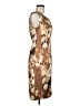 Talbots Print Brown Casual Dress Size 6 - photo 4