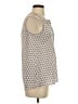 dalia 100% Polyester Ivory Sleeveless Blouse Size S - photo 4