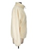 Gerry 100% Polyester Solid Ivory Faux Fur Jacket Size L - photo 4