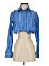 Zara Blue Long Sleeve Blouse Size S - photo 1