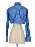 Zara Blue Long Sleeve Blouse Size S - photo 2