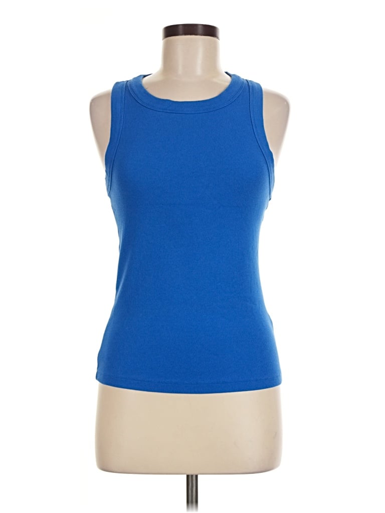 Pre-owned Banana Republic Factory Store Active Tank Top In Blue