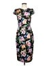 Betsey Johnson Floral Black Cocktail Dress Size 4 - photo 1
