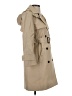 J.Crew 100% Cotton Tan Trenchcoat Size 0 - photo 4