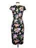 Betsey Johnson Floral Black Cocktail Dress Size 4 - photo 2