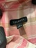 Talbots 100% Cotton Plaid Pink Long Sleeve Button-Down Shirt Size L - photo 7