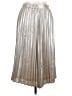 Adrianna Papell 100% Polyester Metallic Silver Formal Skirt Size 10 - photo 1