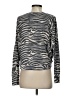 Express Animal Print Gray Pullover Sweater Size S - photo 2