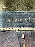 Talbots 100% Cotton Blue Casual Pants Size 2 - photo 4