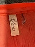 Elan 100% Rayon Orange 3/4 Sleeve Blouse One size - photo 7