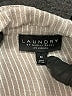 Laundry by Shelli Segal 100% Polyester Stripes Gray Short Sleeve Blouse Size M - photo 7