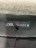 Zara Solid Black Shorts Size S - photo 3