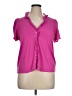 Boden Pink Short Sleeve Blouse Size 14 - photo 1