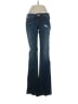 True Religion 100% Spandex Hearts Blue Jeans Size 25 waist - photo 1