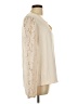 Unbranded Ivory Long Sleeve Blouse Size L - photo 4