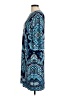 Chico's Paisley Blue Casual Dress Size Med (1) - photo 5
