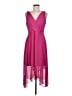 DKNY 100% Polyester Pink Cocktail Dress Size 8 - photo 1