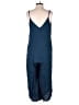 Bel Kazan 100% Rayon Blue Jumpsuit Size M - photo 2