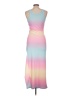 ChicMe Tie-dye Pink Cocktail Dress Size L - photo 2