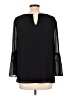 Hobbs London 100% Polyester Black 3/4 Sleeve Blouse Size 10 - photo 2