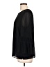 Hobbs London 100% Polyester Black 3/4 Sleeve Blouse Size 10 - photo 5