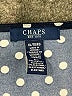 Chaps Polka Dots Blue Short Sleeve T-Shirt Size XL - photo 7