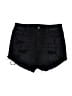 STUDIO BLUE Black Denim Shorts Size 25 waist - photo 1