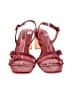 Charlotte Stone Red Sandals Size 12 - photo 2
