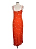 O'Neill Hearts Orange Cocktail Dress Size L - photo 2