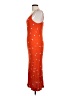 O'Neill Hearts Orange Cocktail Dress Size L - photo 5