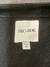 Nic + Zoe 100% Cotton Black Jacket Size M - photo 6
