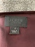 J.Crew Collection 100% Polyester Burgundy Long Sleeve Blouse Size 2 - photo 7
