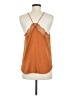 Lovestitch 100% Polyester Orange Sleeveless Blouse Size M - photo 2