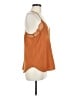 Lovestitch 100% Polyester Orange Sleeveless Blouse Size M - photo 4