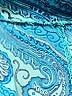 Unbranded Paisley Teal Cocktail Dress Size L (estimated) - photo 7