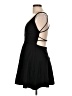 Lulus Solid Black Cocktail Dress Size L - photo 5