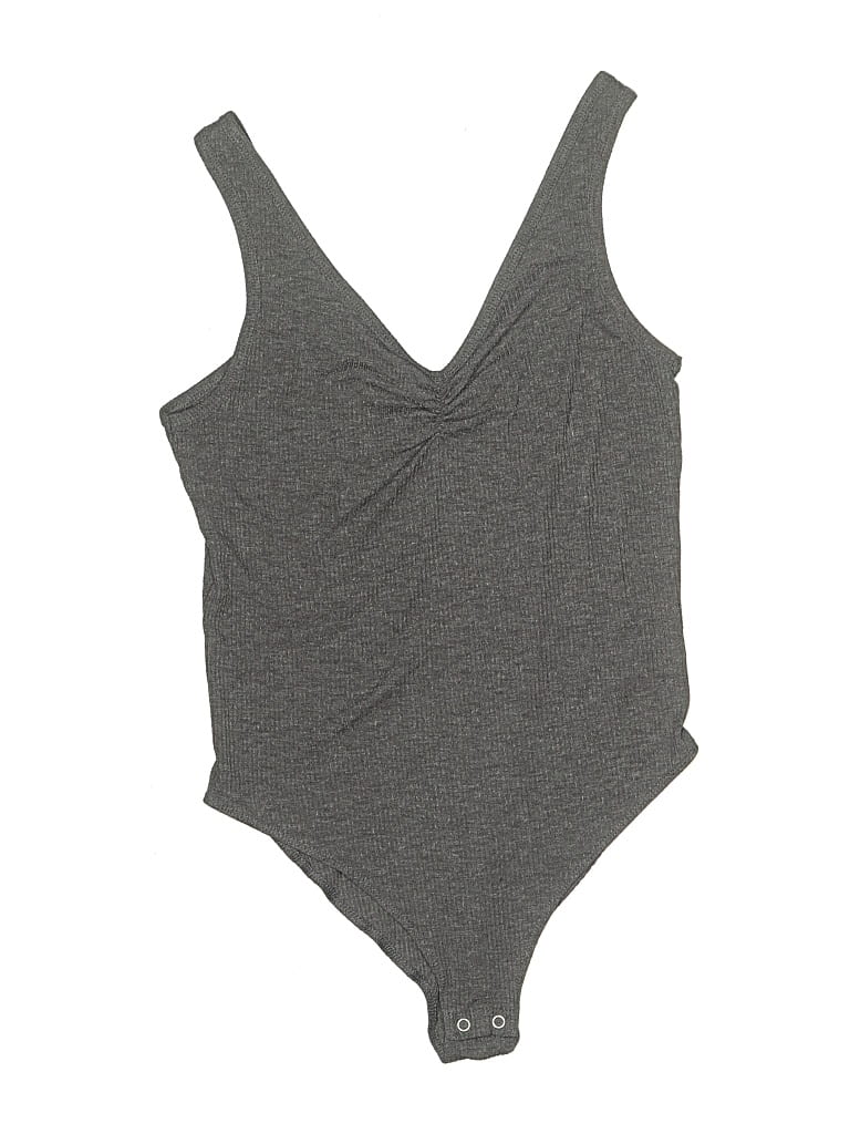 Pre-owned American Eagle Outfitters Bodysuit In Gray