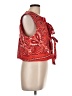 Commense Red Sleeveless Blouse Size L - photo 4