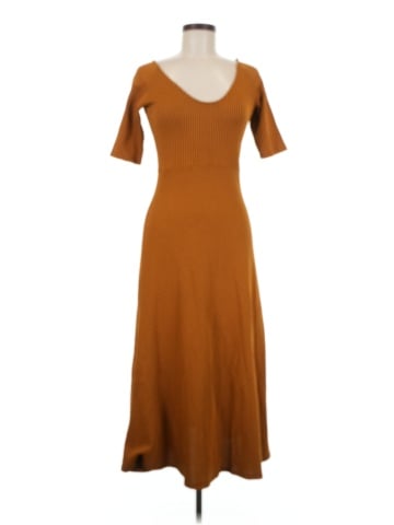 Zara W&B Collection Casual Dress (view 1)
