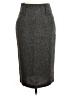 Glam Tweed Gray Formal Skirt Size M - photo 1