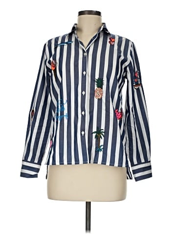 Vilagallo Long Sleeve Button-Down Shirt (view 1)