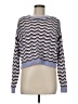 Hollister Chevron-herringbone Purple Pullover Sweater Size M - photo 1
