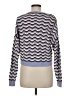 Hollister Chevron-herringbone Purple Pullover Sweater Size M - photo 2