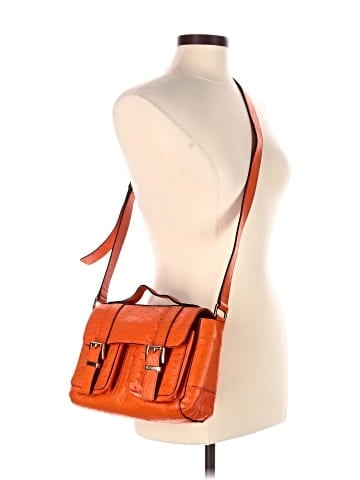 MICHAEL Michael Kors Leather Messenger (view 2)