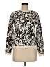 Tahari Floral Ivory Pullover Sweater Size M - photo 1