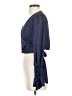 4SI3NNA 100% Polyester Blue Long Sleeve Blouse Size S - photo 5