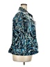 Ruby Rd. Print Blue Jacket Size 20 - photo 4