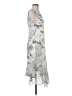 Calvin Klein 100% Polyester Gray Cocktail Dress Size 6 - photo 4