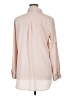 Calvin Klein 100% Polyester Solid Tan Long Sleeve Blouse Size XL - photo 2